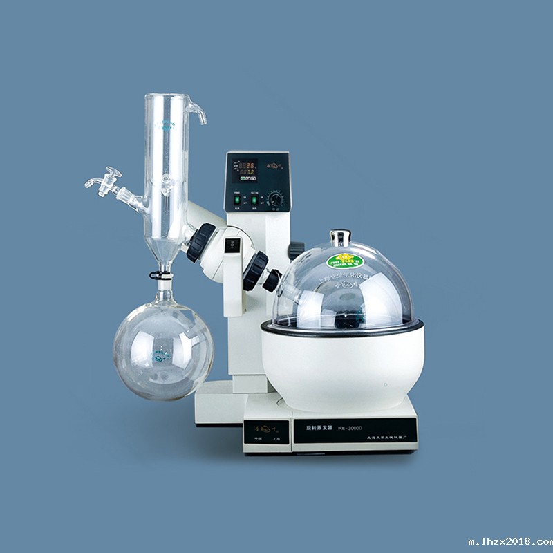 RE-3000D旋转蒸发器价格实惠_阱式冷凝管